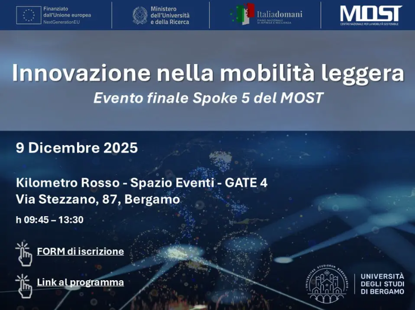 Innovazione nella mobilità leggera